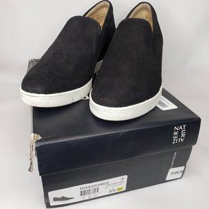 Naturalizer Kaya, Black Nubuck Women's Shoes - Size 8.5M